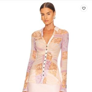 Free People Sheer Top